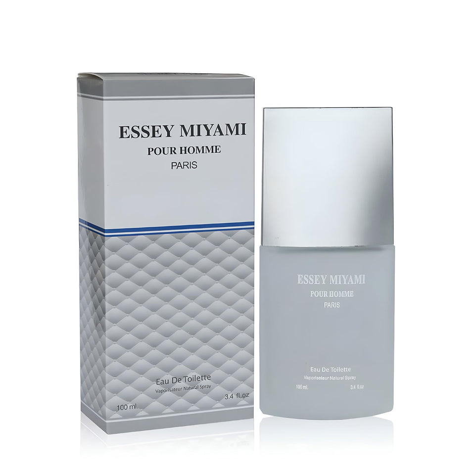 AFLUXE Essey Miyamie bottle front view for timeless elegance.