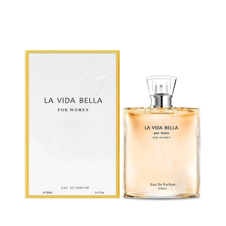 AFLUXE La Vida Bella bottle close-up highlighting elegant design for daily wear