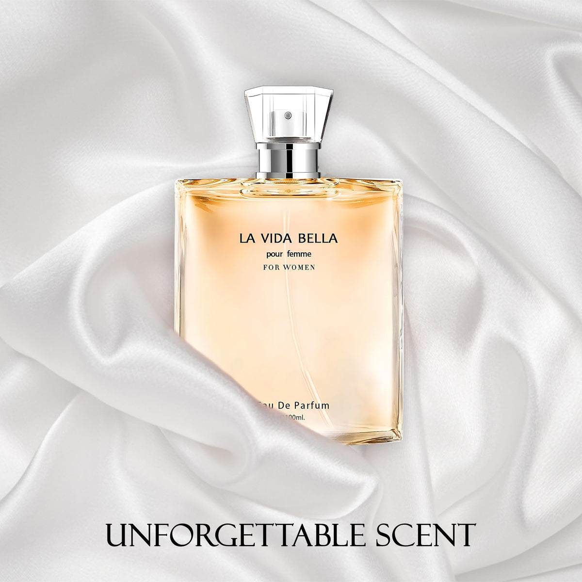 AFLUXE La Vida Bella store display drawing attention to fragrance