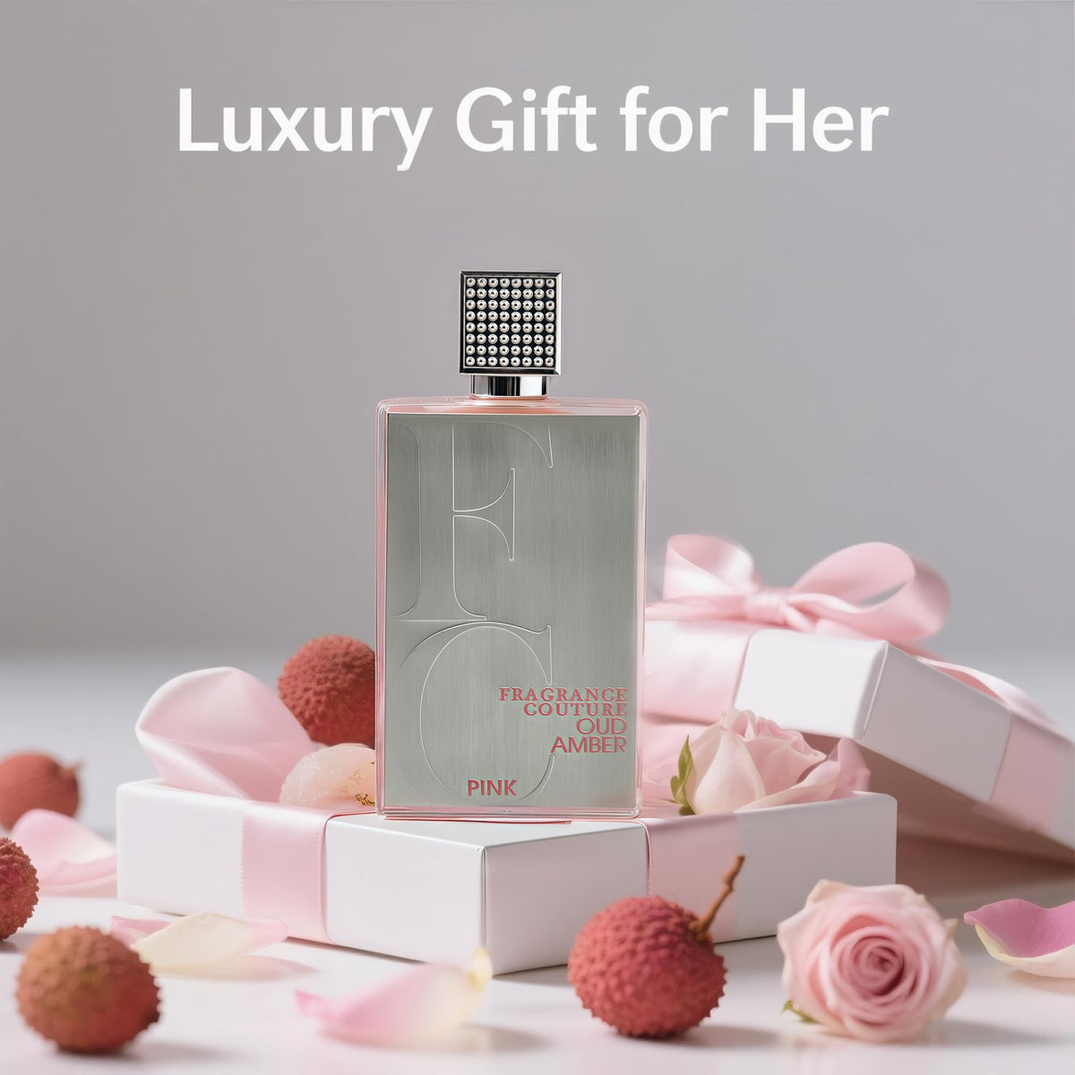 AFLUXE Oud Amber Pink close-up emphasizes rich amber-warm notes.