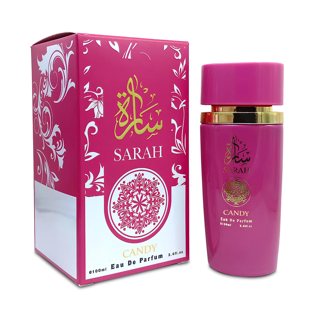 Afluxe Sarah Candy bottle front view, ideal for daily elegance and effortless freshness