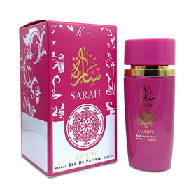 Afluxe Sarah Candy bottle front view, ideal for daily elegance and effortless freshness