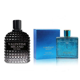 AFLUXE Valentine Milano eau de toilette 2pack displayed for gifting and daily wear.