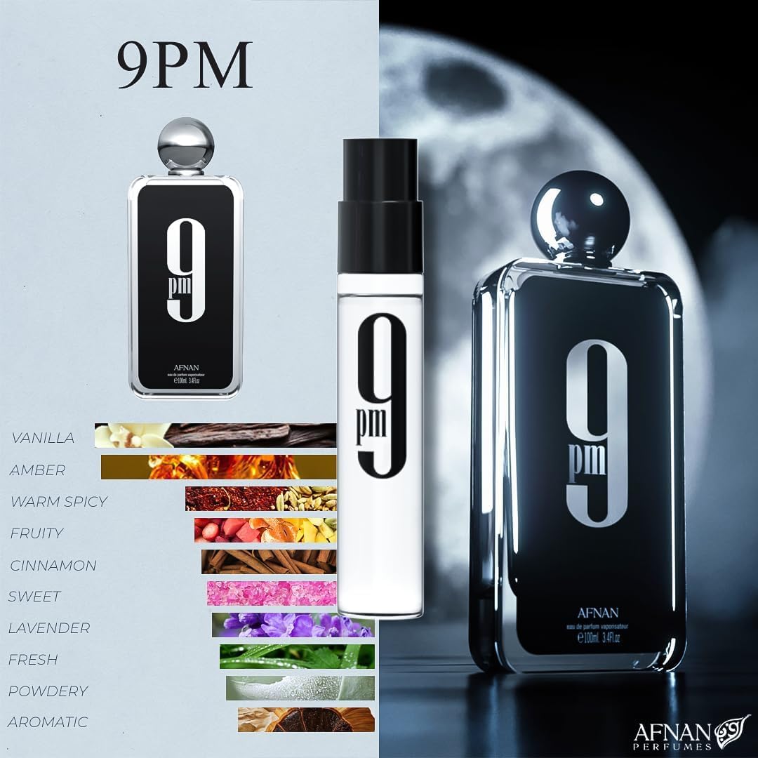 Afnan 9AM Dive Unisex 2ml vial — versatile scent for day and night.