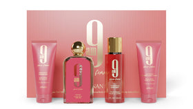 Afnan 9 AM Pour Femme EDP bottle, sleek design for an all-day signature