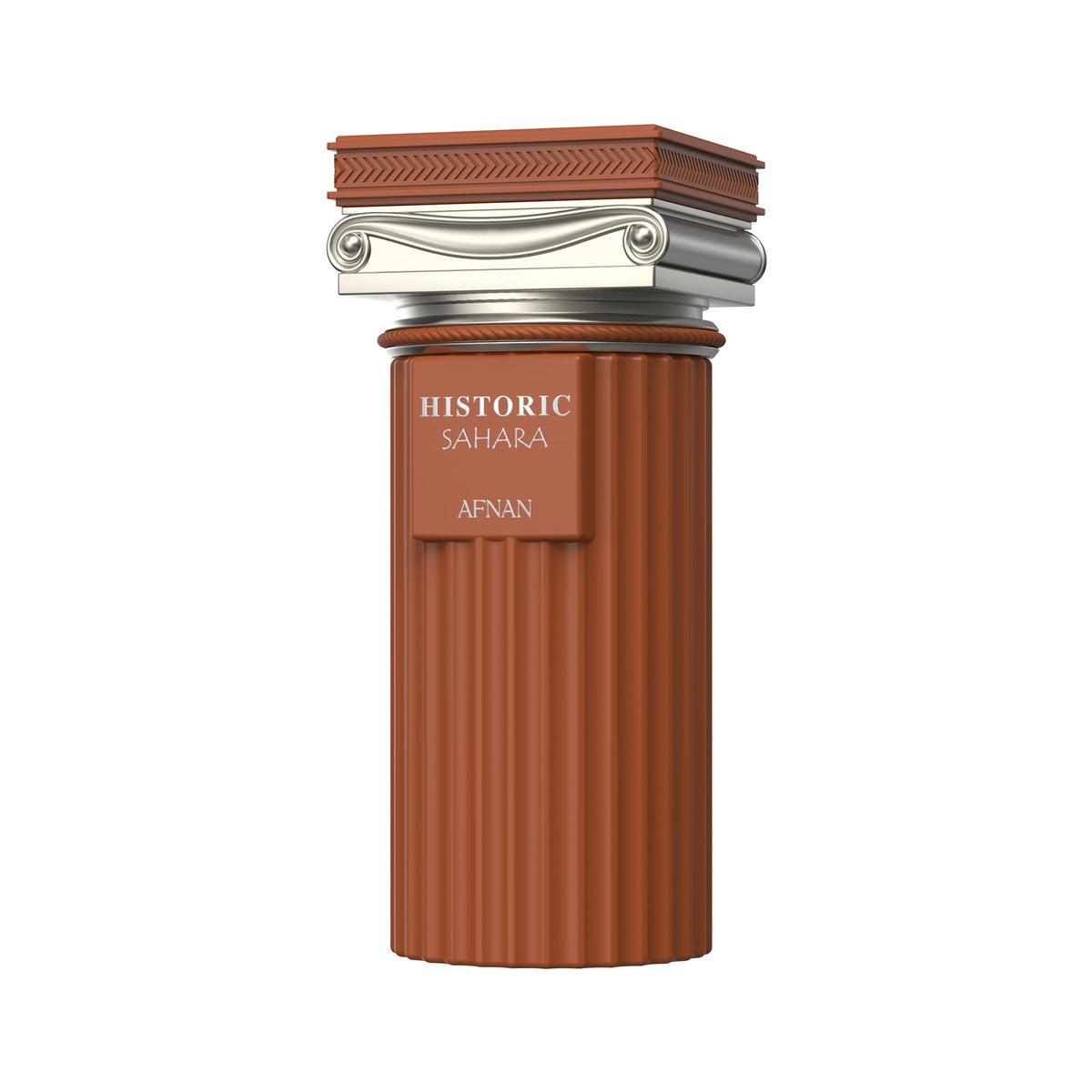 Afnan Historic Sahara packshot front, unisex fragrance for everyday elegance.