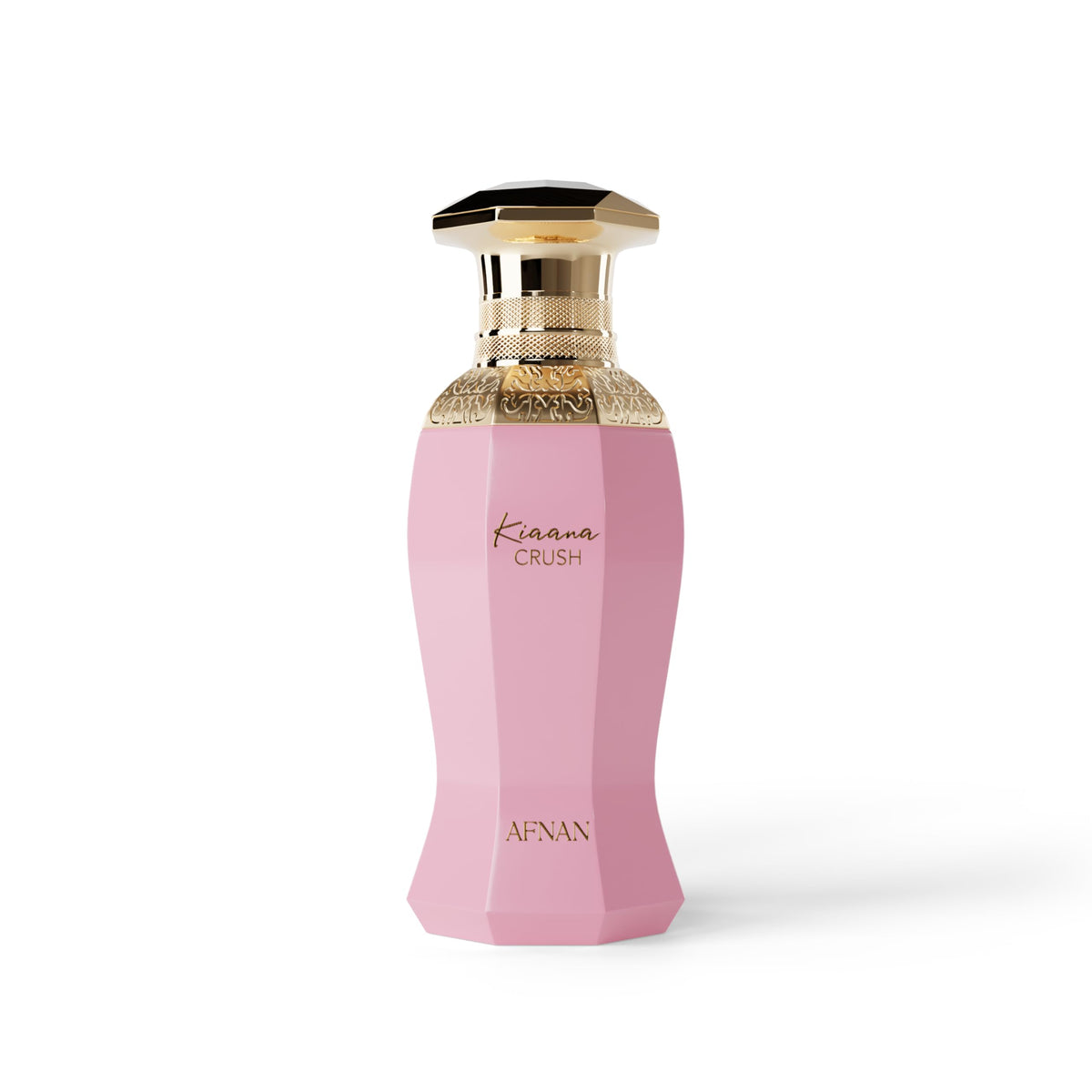 Afnan Kiaana Crush bottle close-up, showcasing an elegant design for gifting and daily wear.