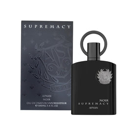 Afnan Supremacy Noir bottle front view for confident daytime wear
