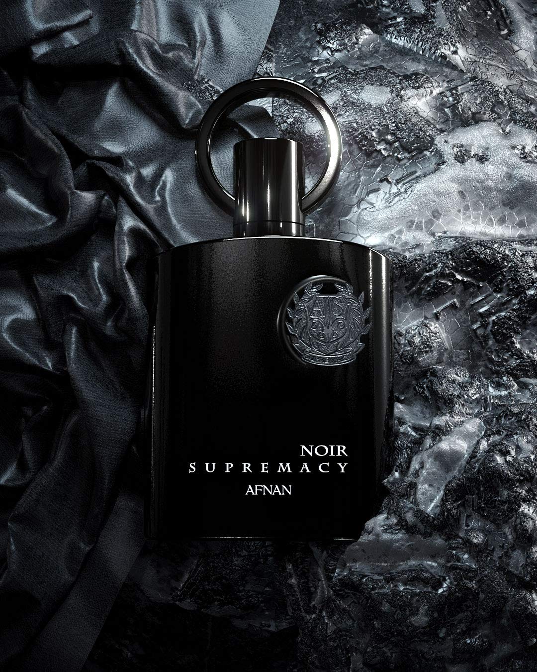 Afnan Supremacy Noir packaging box ready for gifting