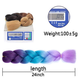 AFNOTE 24inch smooth texture for comfortable wear and tangle-free styling.