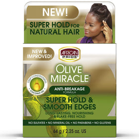 African Pride Olive Miracle three-tube pack for family use.