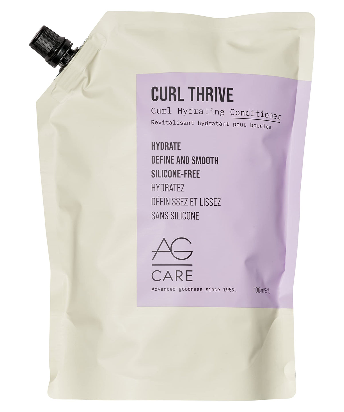 AG Care Curl Thrive bottle front for defined, hydrated curls.