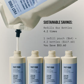 AG Care Fast Food Leave-On package label with key benefits