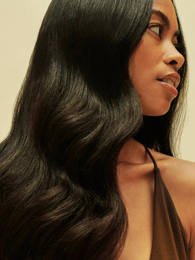 AG Care Reconstruct finish after-use shine on hydrated, healthier-looking hair.