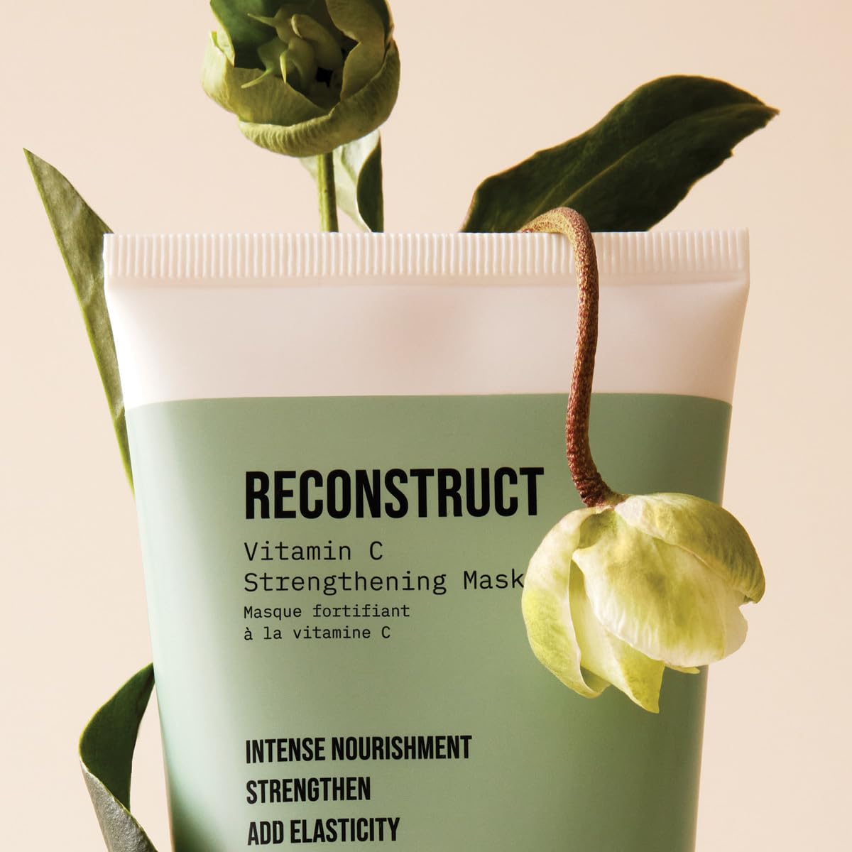AG Care Reconstruct mask texture close-up for smooth, even distribution.
