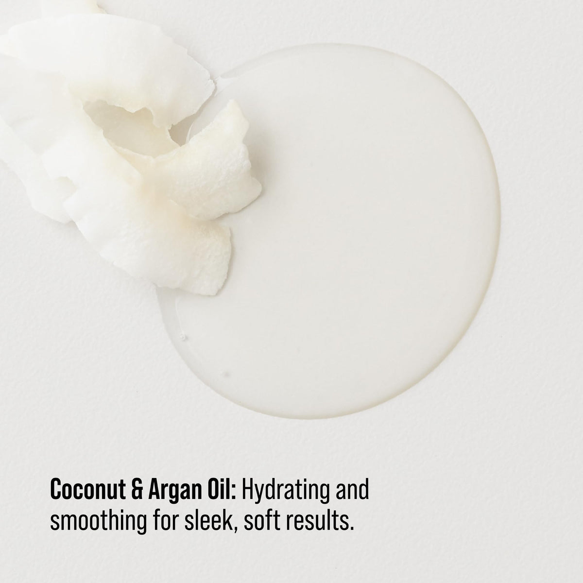AG Care Smoooth Coconut Smoothing Shampoo foamy lather ready for gentle cleansing