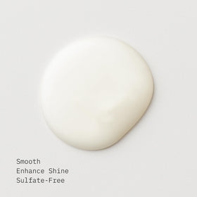 AG Care Smoooth Coconut Smoothing Shampoo label closeup highlighting sulfate-free nourishment