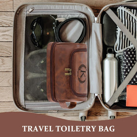 Aganmi gift-ready toiletry bag ideal for groomsmen gifts and special occasions.