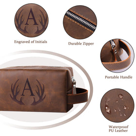 Aganmi multi-functional toiletry bag suitable for travel and daily use.