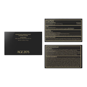 AGE20'S Signature Essence Pact dewy finish on skin with natural coverage.