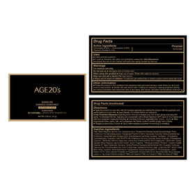 AGE20'S Signature Essence Pact SPF 50+ packaging details and sleek design