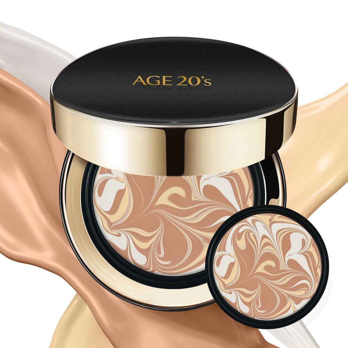 AGE20'S Signature Essence Pact SPF 50+ compact closed for on-the-go touch-ups