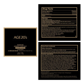AGE20'S Signature Essence Pact SPF 50+ travel-friendly compact for easy packing