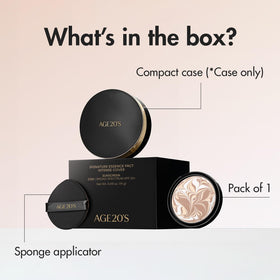 AGE20'S 3-in-1 formula blends tone, radiance, and buildable coverage