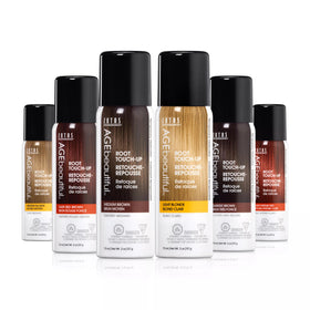 AGEbeautiful Root Touch-Up Spray adds subtle root volume for a fuller look
