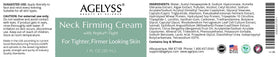 Agelyss PhytoCellTec Alp Rose detail suggests plant-based care for resilient neck skin.