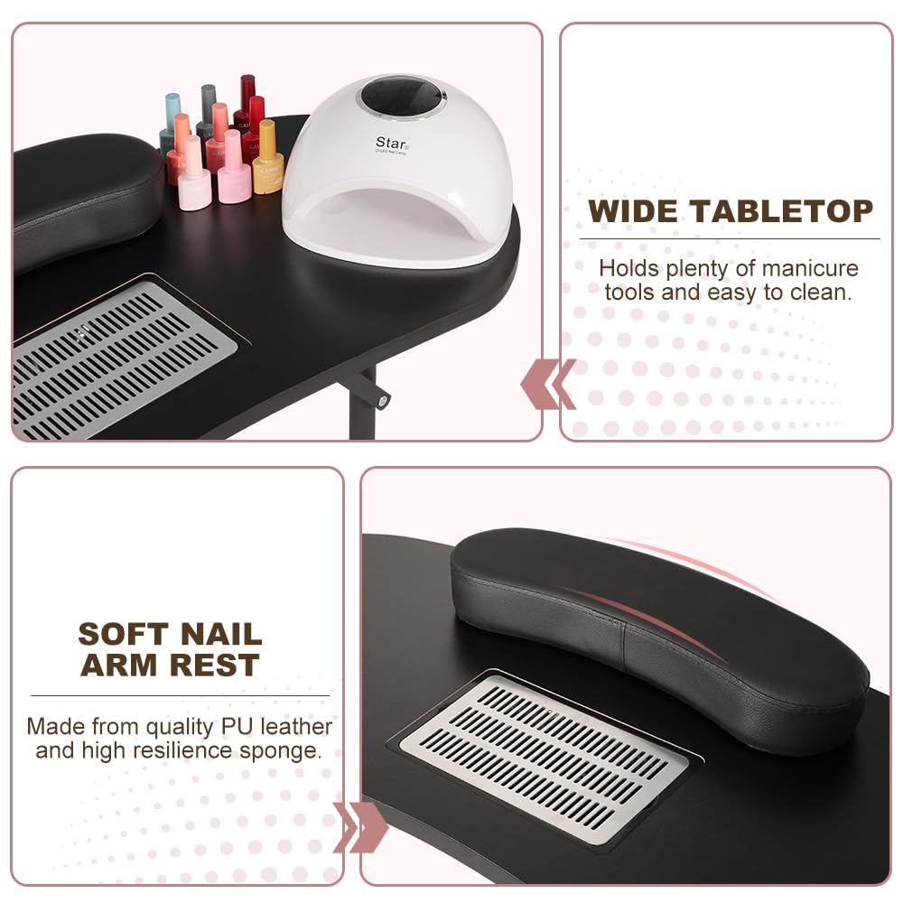 AGESISI soft wrist rest provides comfortable support during long sessions