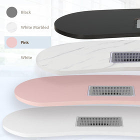 AGESISI waterproof tabletop for quick cleanup after nail art