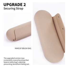 AGIKET 2-in-1 silicone makeup sponge holder demonstrates versatile storage.