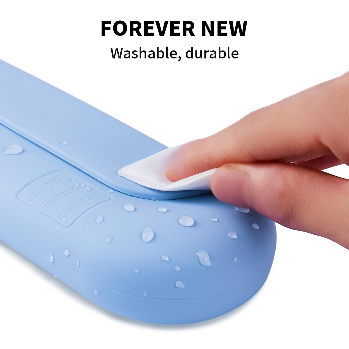 AGIKET easy-clean silicone helps you rinse and refresh after travel