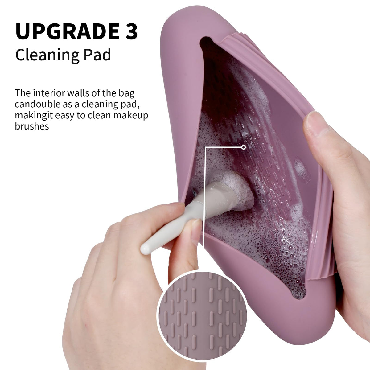 AGIKET lightweight travel case fits neatly in bags for trips