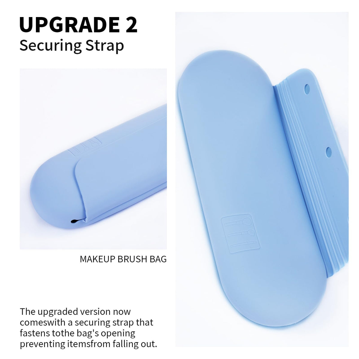 AGIKET upgraded magnetic closure design prevents items from spilling, easy access