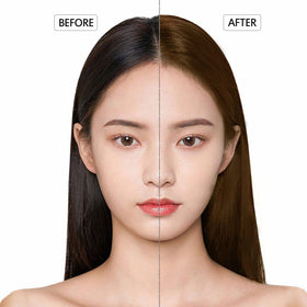 Agthyuve 3-in-1 dye shampoo packaging highlighting chestnut brown shade