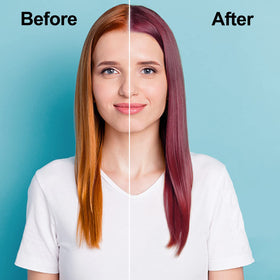 Agthyuve Deep Wine Red application scene with gloves for even coverage