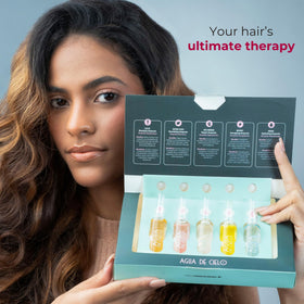 Agua de Cielo Hair Therapy Complex 5 coconut oil boost for resilience