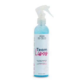 Agua de Cielo Team Lisos spray bottle front view for sleek styling