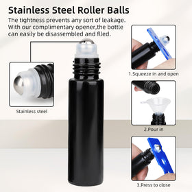 AGZHTYJQ reusable essential oil bottles for daily care and blends