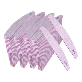 AhaTopia 80/80 grit nail files bulk pack for fast shaping and smoothing