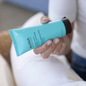 AHAVA packaging shows 5.1 oz size for daily use.