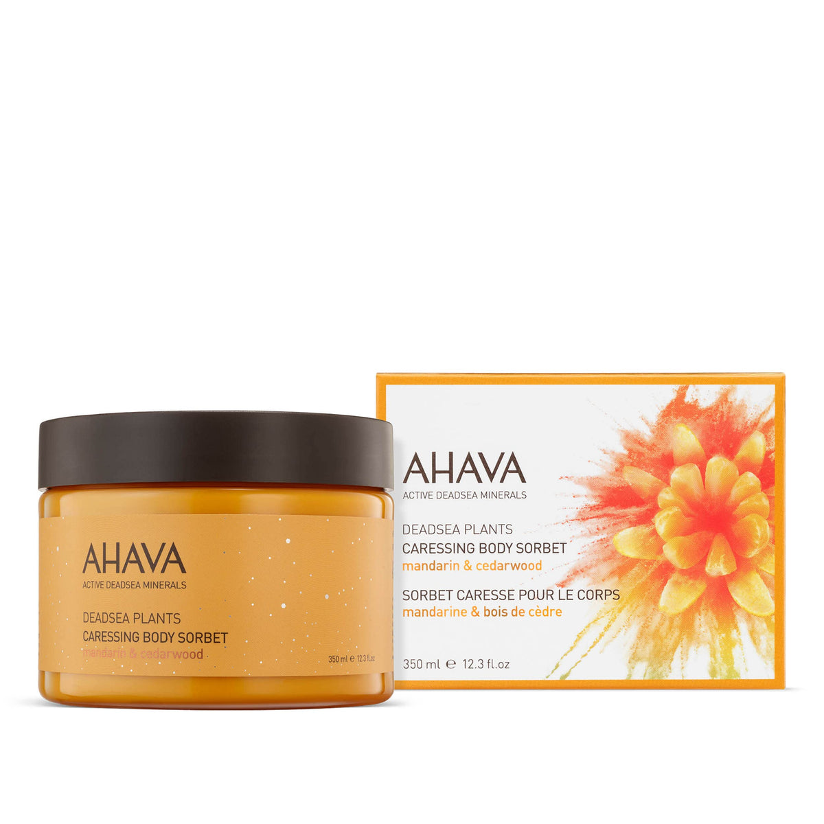 AHAVA sorbet cream-gel texture for fast absorption and pampering moisture