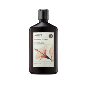 AHAVA Mineral Botanic Velvet Cream Bottle with hibiscus and fig hydration for daily use