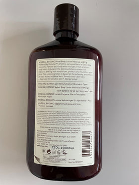 AHAVA Mineral Botanic Velvet Cream Lotion Pump showing quick absorption and lasting moisture
