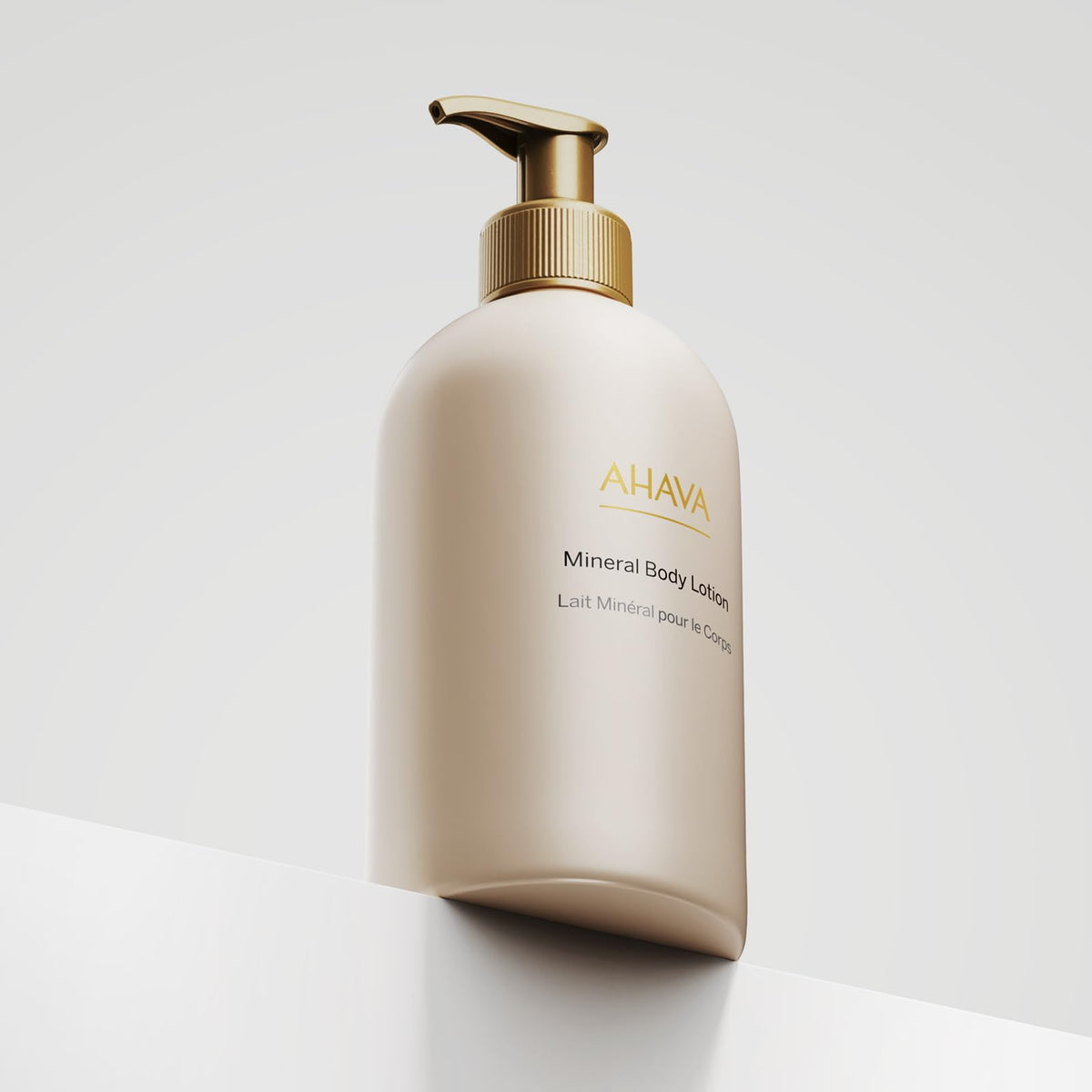 AHAVA Osmoter mineral blend illustrated as skin-nourishing ingredients