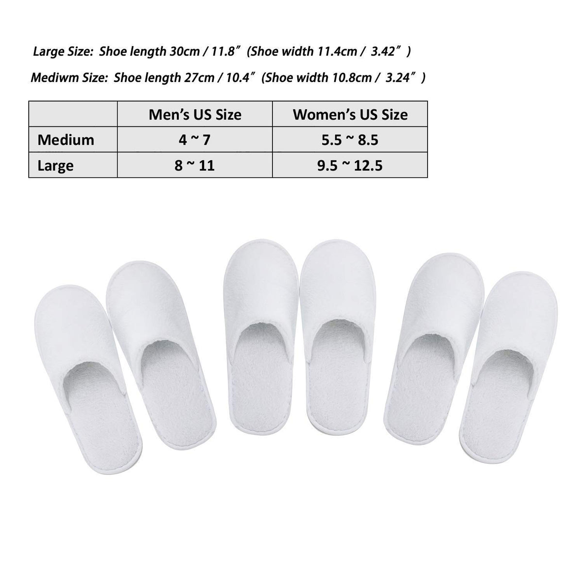 AhfuLife Spa Slippers open-toe design keeps feet breathable and comfortable.