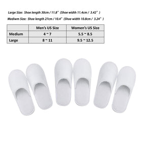 AhfuLife Spa Slippers open-toe design keeps feet breathable and comfortable.