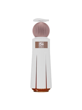 Marj bottle cap closeup highlighting oud and amber notes for evening allure